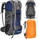 Рюкзак туристичний Springos 90 л CS0130 Navy Blue/Grey