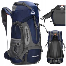 Рюкзак туристичний Springos 60 л CS0129 Navy Blue/Grey