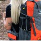 Рюкзак туристичний Springos 70 л CS0128 Black/Grey/Orange
