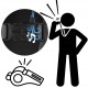 Рюкзак туристичний Springos 70 л CS0128 Black/Grey/Orange