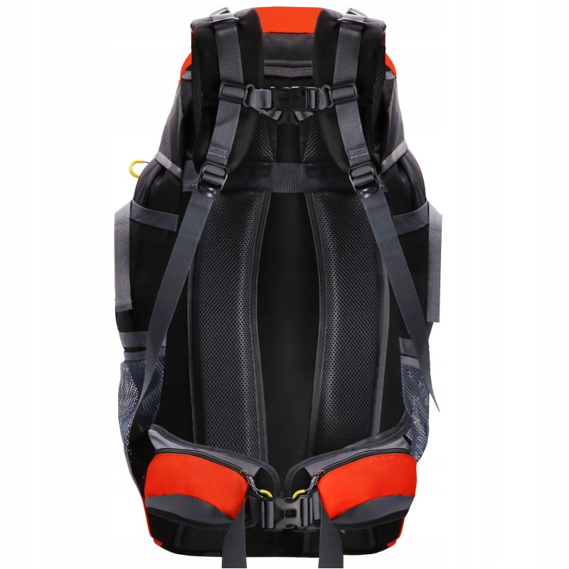 Рюкзак туристичний Springos 70 л CS0128 Black/Grey/Orange