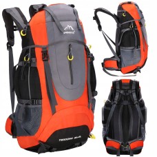Рюкзак туристичний Springos 70 л CS0128 Black/Grey/Orange