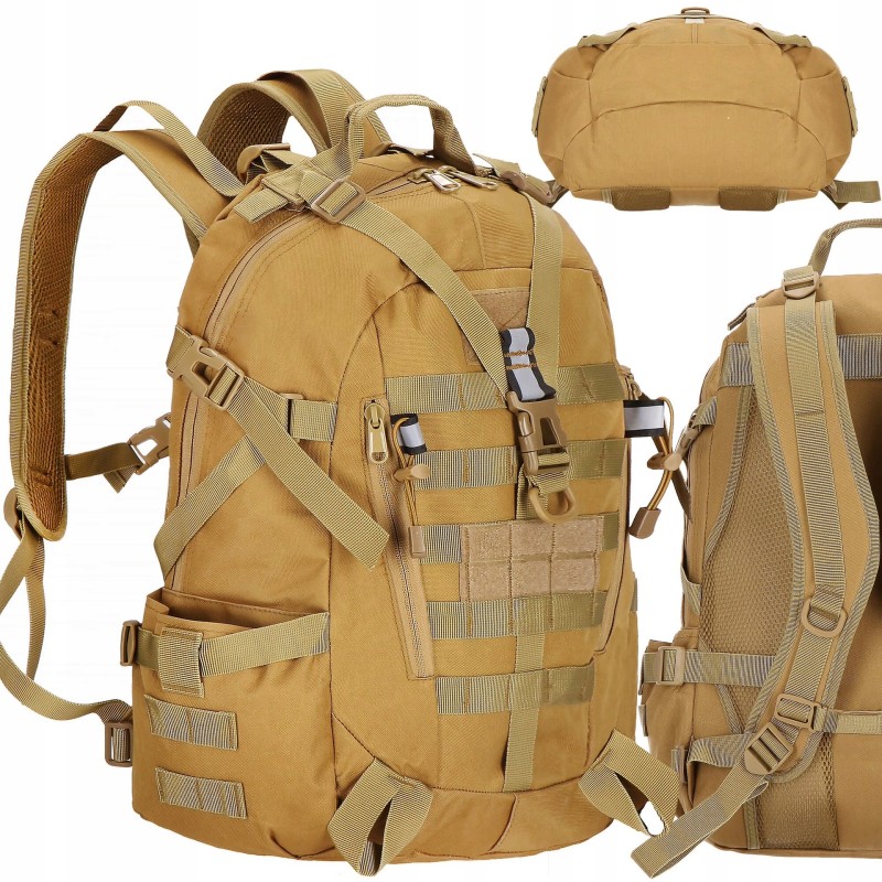 Рюкзак туристичний Springos 60 л CS0095 Coyote Brown