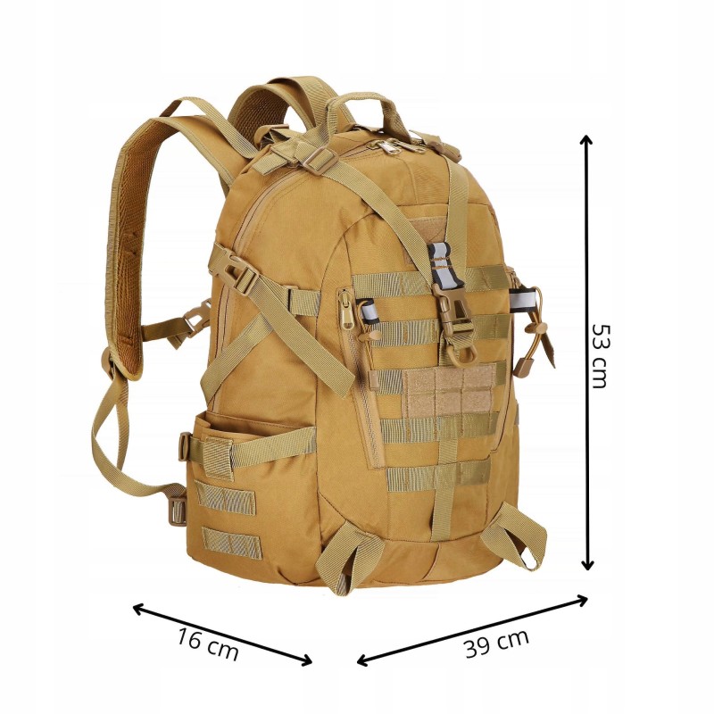Рюкзак туристичний Springos 60 л CS0095 Coyote Brown