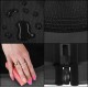 Гойдалка-гніздо Springos кругла 110 см NS027 Black/Grey