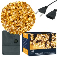 Гірлянда Springos 20 м 300 LED 8 режимів CL0336 Warm White