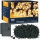 Гірлянда Springos 20 м 300 LED 8 режимів CL0336 Warm White