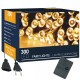 Гірлянда Springos 20 м 300 LED 8 режимів CL0336 Warm White