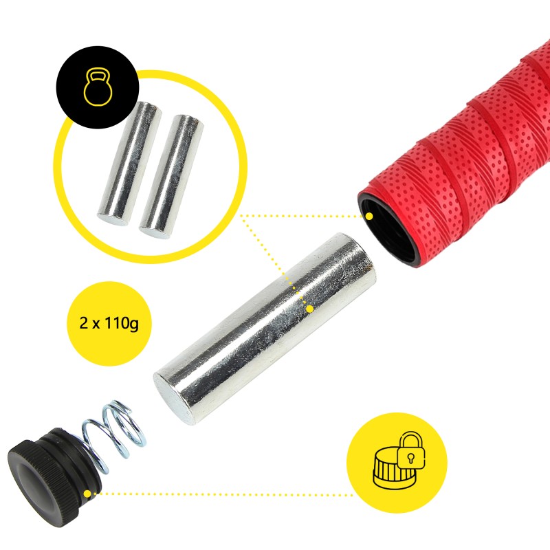 Скакалка швидкісна для кросфіту Cornix Speed Rope Pro XR-0519 Red