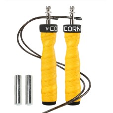 Скакалка швидкісна для кросфіту Cornix Speed Rope Pro XR-0521 Yellow