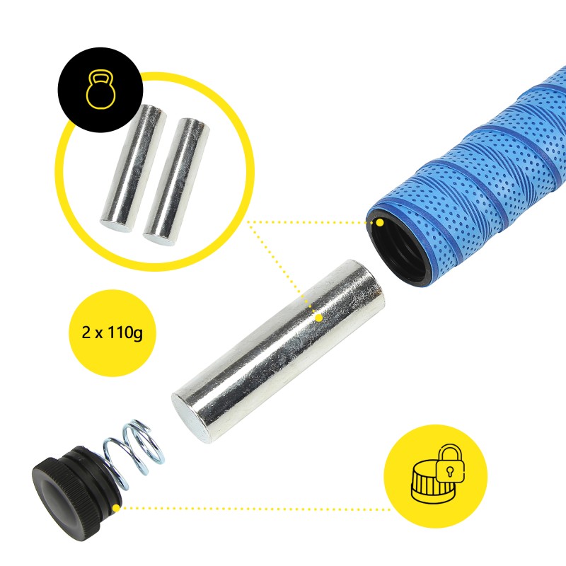 Скакалка швидкісна для кросфіту Cornix Speed Rope Pro XR-0522 Blue