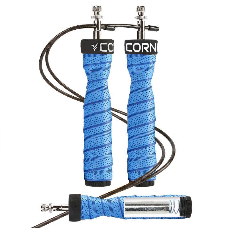 Скакалка швидкісна для кросфіту Cornix Speed Rope Pro XR-0522 Blue