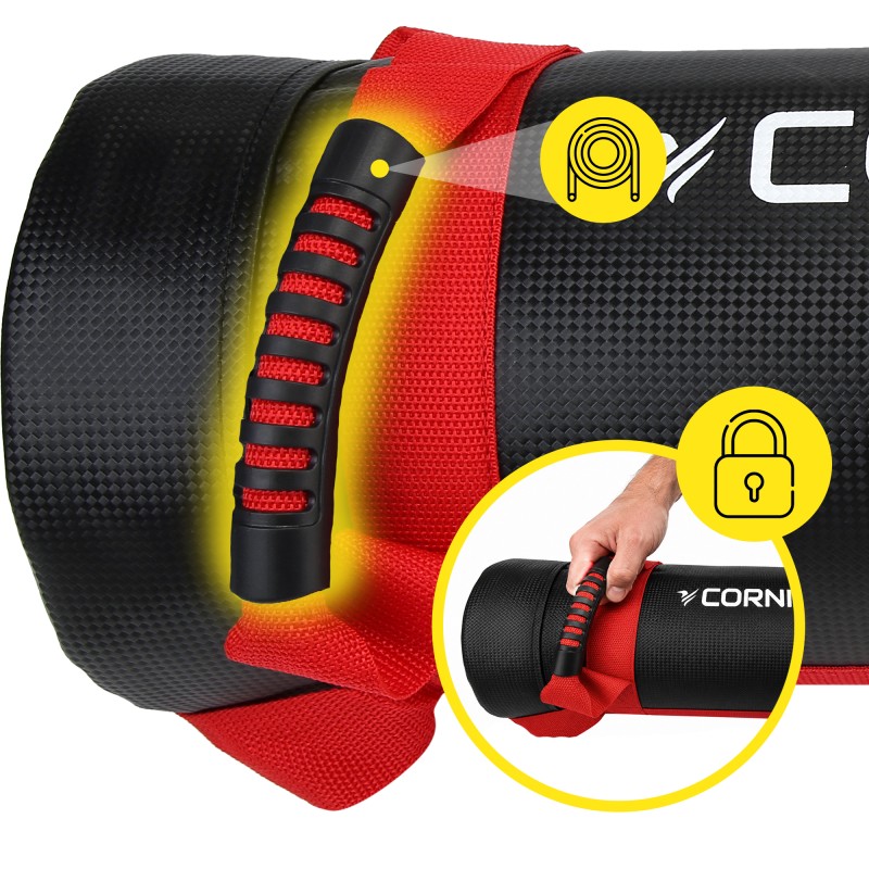 Мішок для кросфіту Cornix 5 кг тренувальний XR-0548 Black/Red