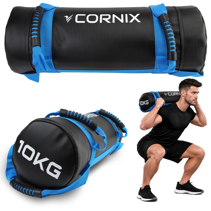 Мішок для кросфіту Cornix 10 кг тренувальний XR-0549 Black/Blue
