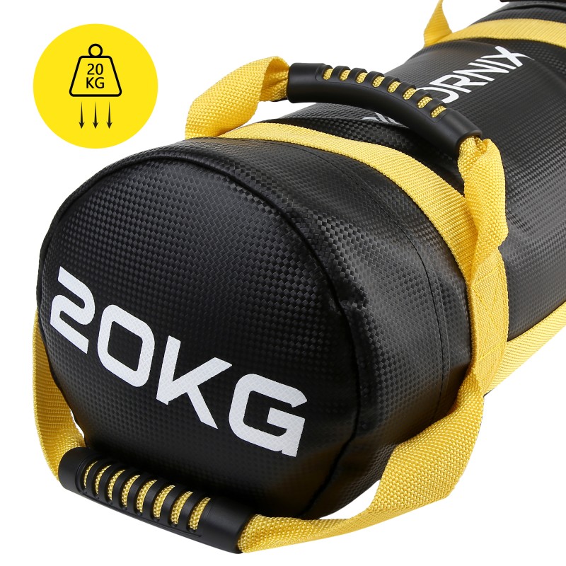 Мішок для кросфіту Cornix 20 кг тренувальний XR-0551 Black/Yellow