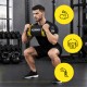 Мішок для кросфіту Cornix 20 кг тренувальний XR-0551 Black/Yellow