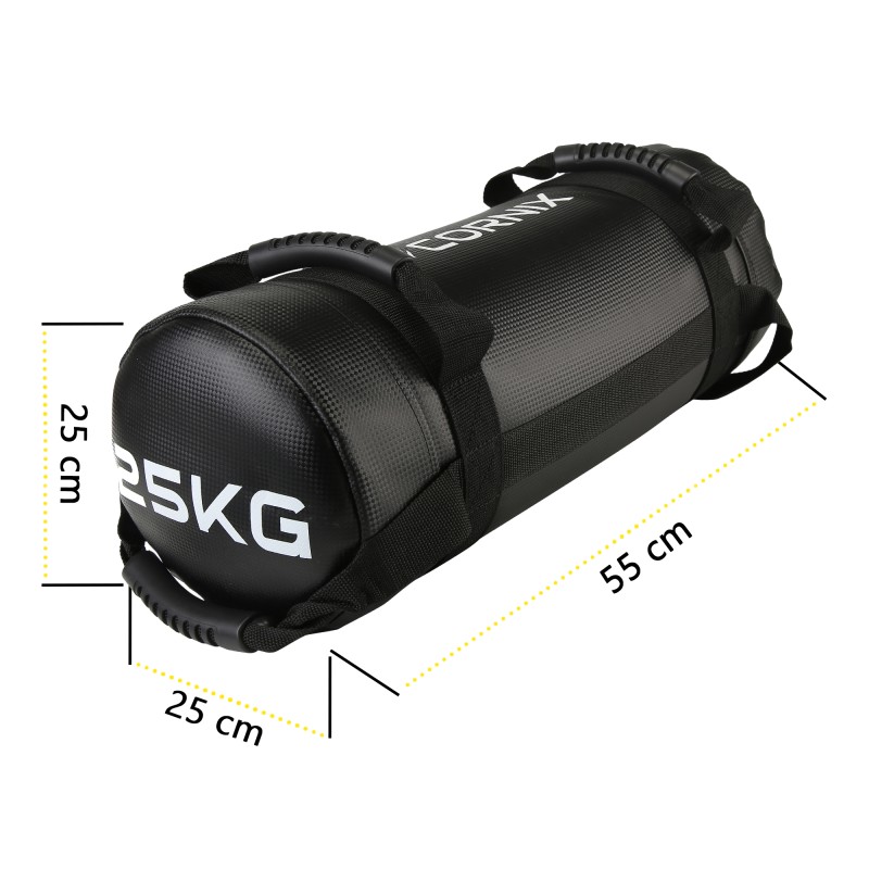 Мішок для кросфіту Cornix 25 кг тренувальний XR-0552 Black