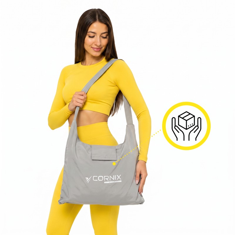 Килимок акупунктурний з подушкою Cornix Premium Mat Аплікатор Кузнєцова XR-0561 Grey/Pink