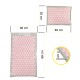 Килимок акупунктурний з подушкою Cornix Premium Mat Аплікатор Кузнєцова XR-0561 Grey/Pink