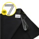 Рушник спортивний Cornix 180 x 100 см з мікрофібри XR-0558 Black