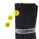 Рушник спортивний Cornix 180 x 100 см з мікрофібри XR-0558 Black