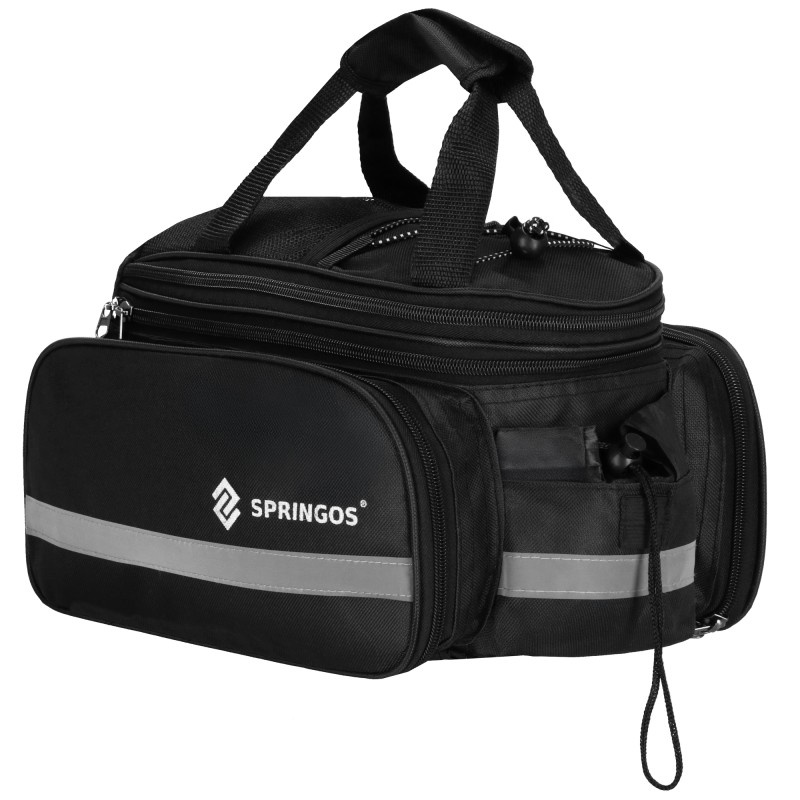 Сумка-штани велосипедна Springos 8 л BA0091 Black