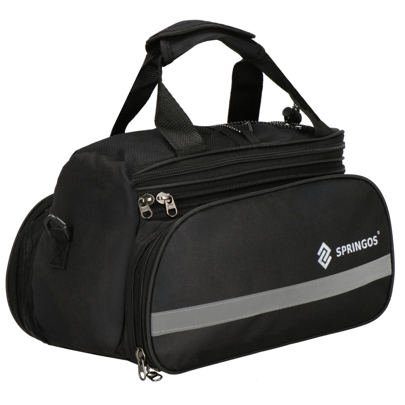 Сумка-штани велосипедна Springos 8 л BA0091 Black
