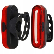 Велосипедний ліхтар Springos задній USB, акумуляторний BA0057