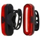 Велосипедний ліхтар Springos задній USB, акумуляторний BA0057