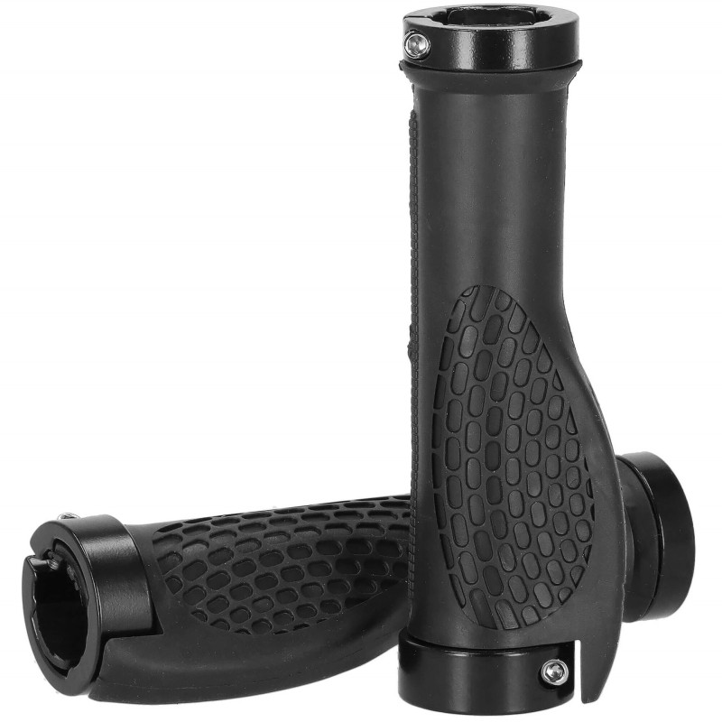 Гріпси велосипедні Springos 22 мм ергономічні BA0039 Black