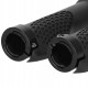 Гріпси велосипедні Springos 22 мм ергономічні BA0039 Black