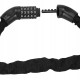 Велосипедний замок Springos ланцюг 90 см на код BA0028 Black