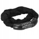Велосипедний замок Springos ланцюг 90 см на код BA0028 Black