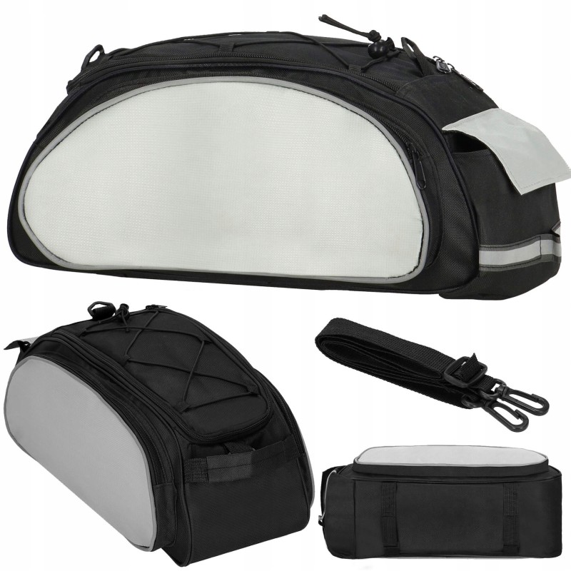 Сумка велосипедна Springos для багажника BA0025 Black