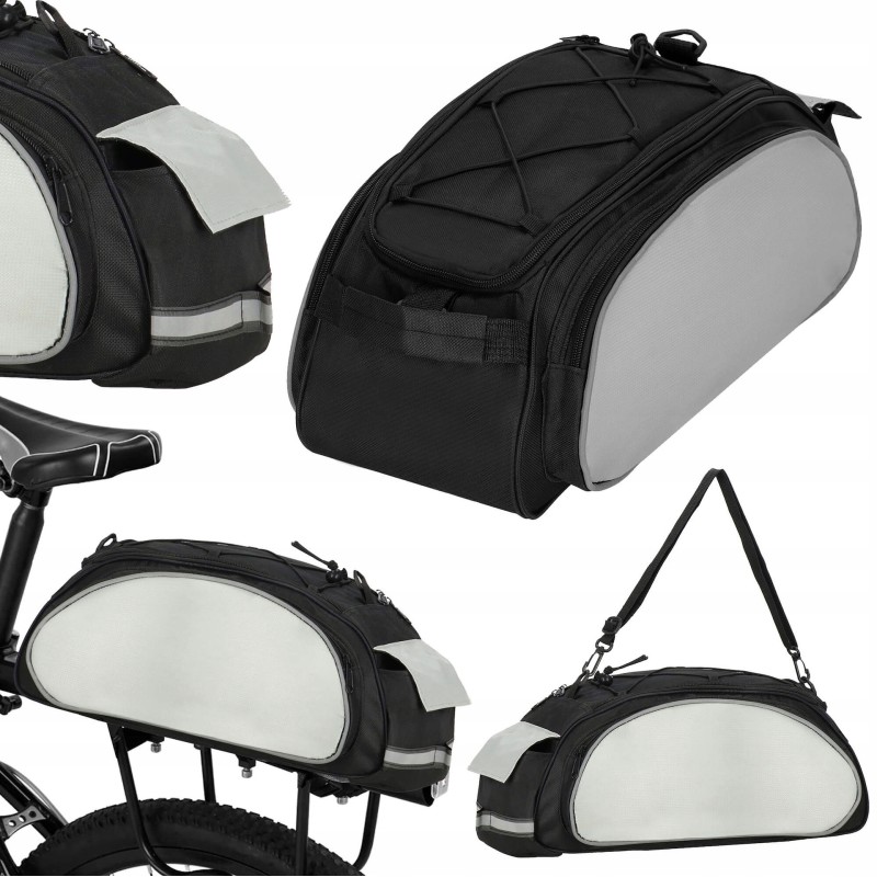 Сумка велосипедна Springos для багажника BA0025 Black