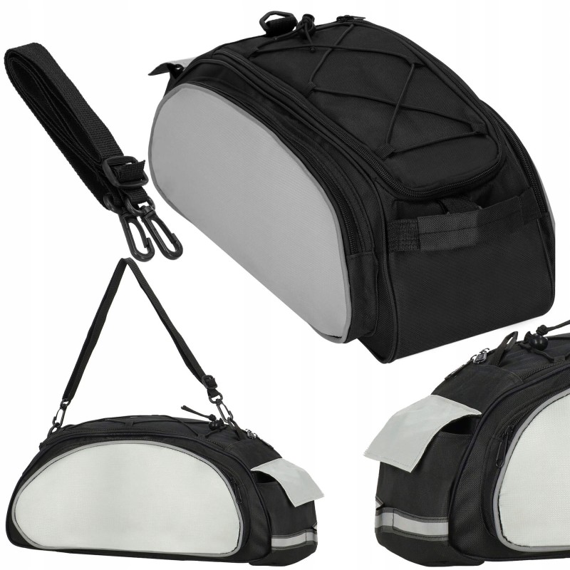 Сумка велосипедна Springos для багажника BA0025 Black